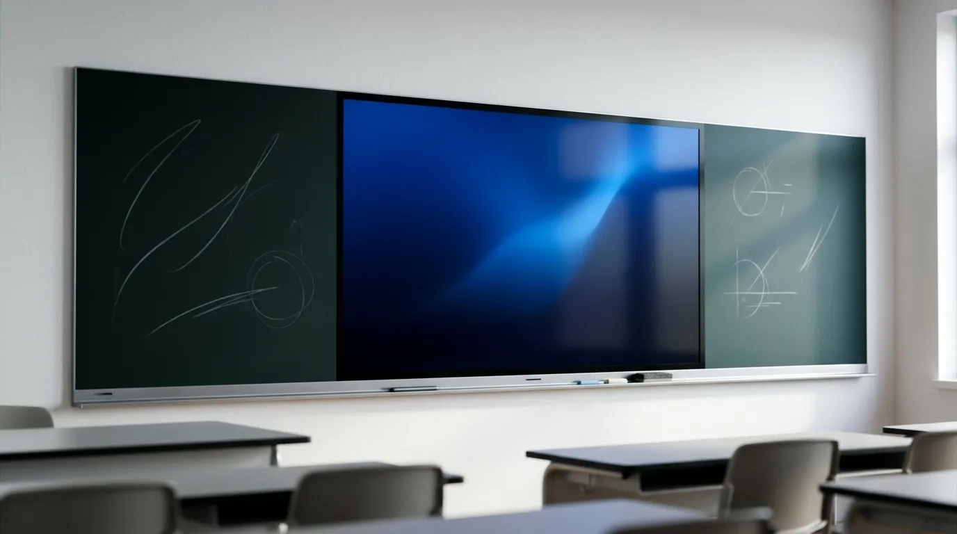 Smart Blackboard using an INT'L TECH interactive panel