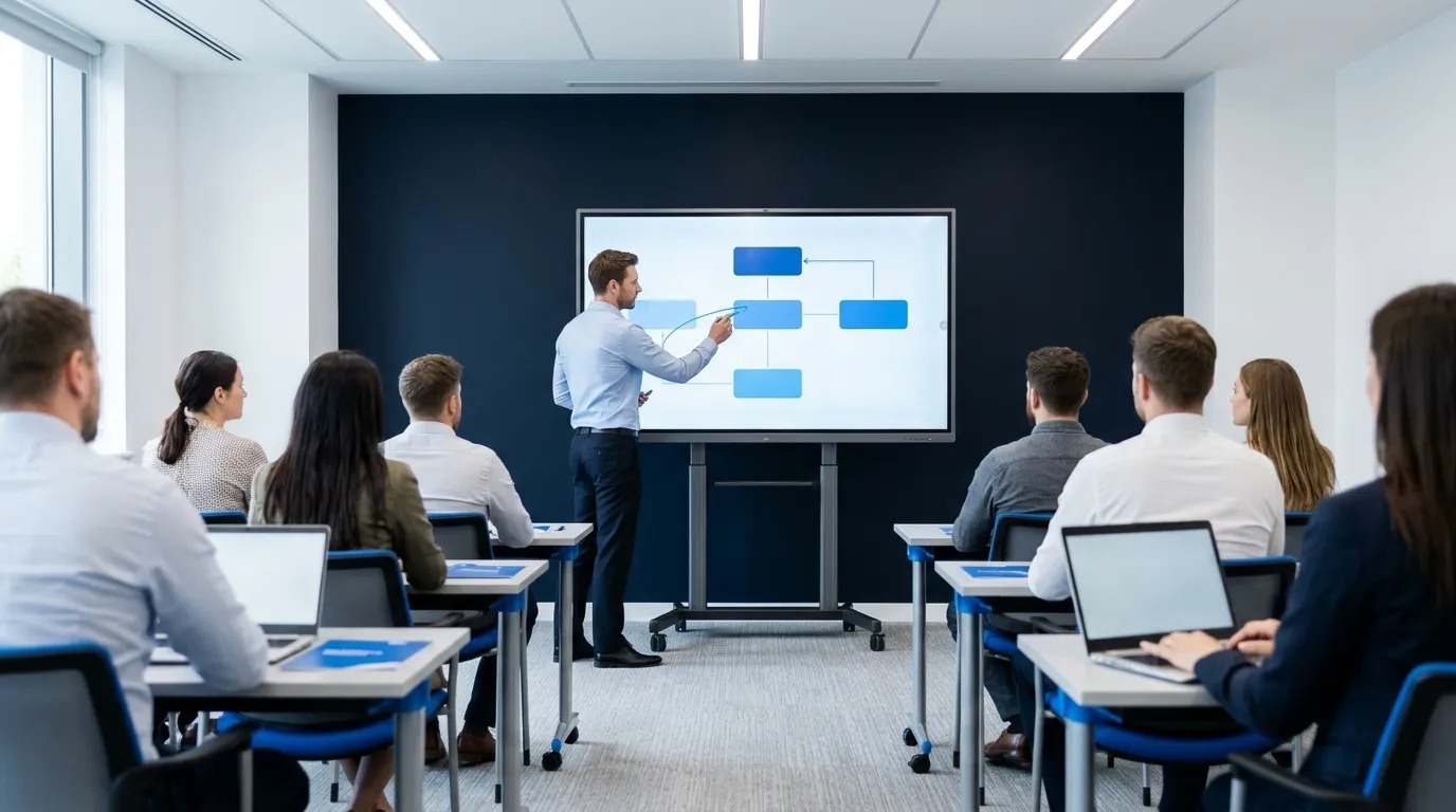 Training Centres using an INT'L TECH interactive panel